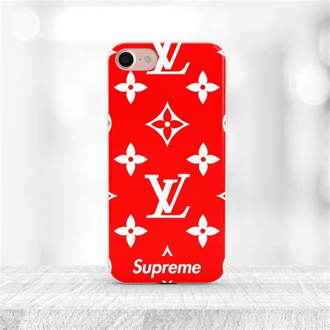 supreme x lv iphone case|supreme brand iPhone 12 case.